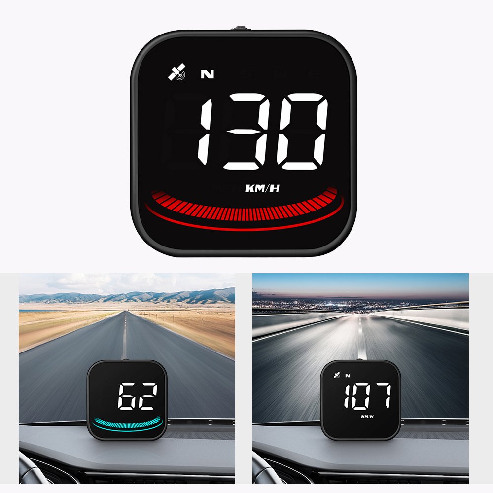 HUD G4 Car Head up Display G4 Auto Electronic RPM Speedometer USB Connect GPS Gauge for All Car
