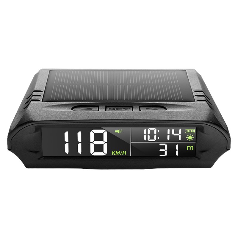 VJOYCAR Full Screen Size Universal GPS Speedometer Motorcycle Bike Bicycle Car Solar Car Meter HUD Display