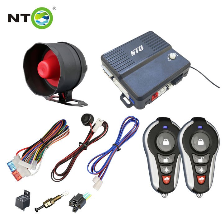 NTO Anti-Hijacking Universal Remote Starter Immobilizer Central Locking Cars Vibration Security Car Alarm System