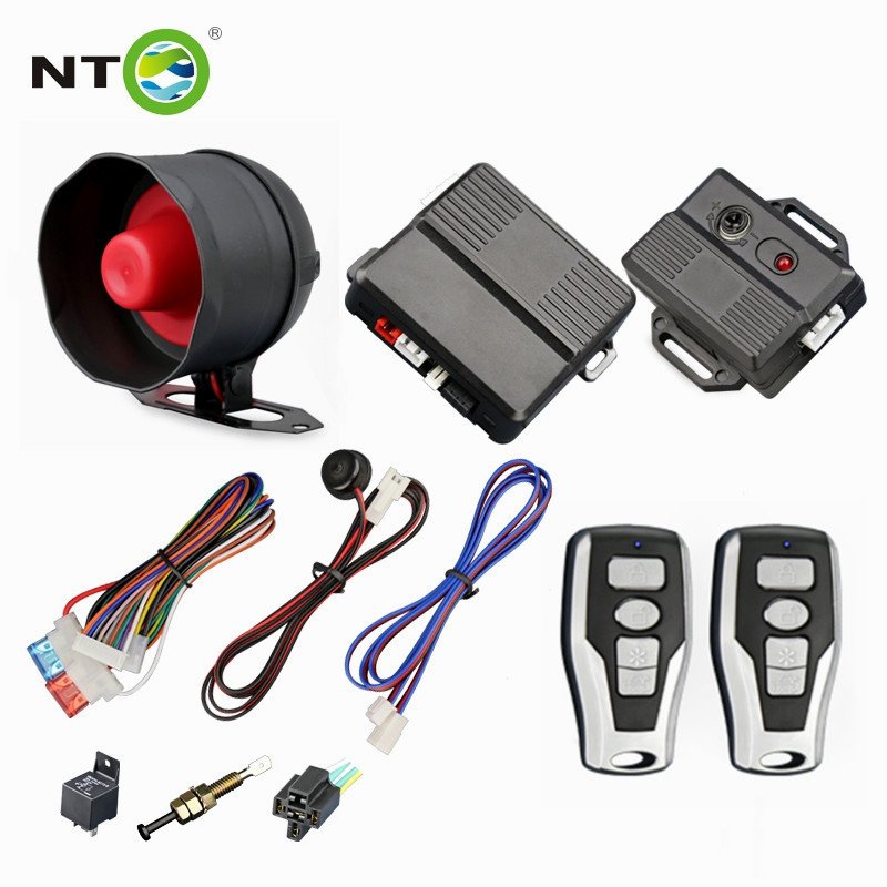 NTO Anti-Hijacking Universal Remote Starter Immobilizer Central Locking Cars Vibration Security Car Alarm System