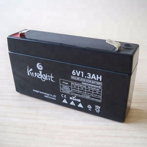 12V 1.3AH Rechargeable Smf AGM Sla Sealed Lead Acid Battery 12v 1.3ah Emergency Lights Home Security Alarm Battery