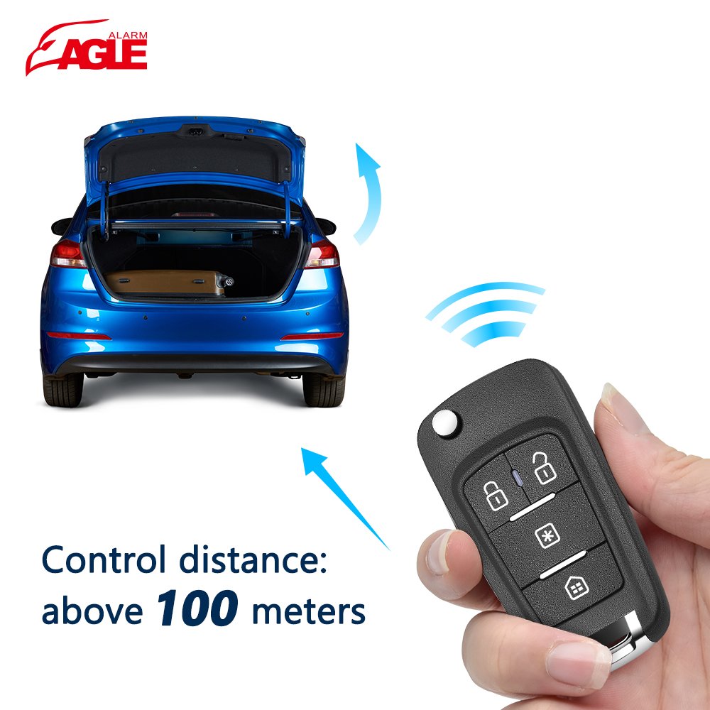 Brazil Positron Fully Automatic Switching Program 293/300 Car Keychain Remote Control 433.92MHz Car Alarm