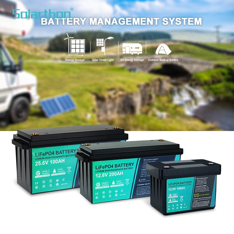 Solarthon Lifepo4 Battery Storage Battery Pack for Solar System Home