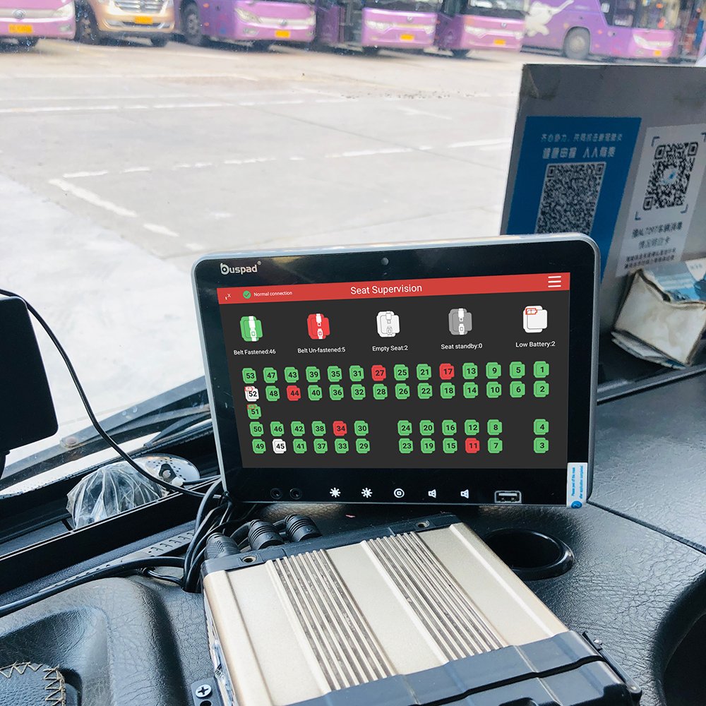 Factory Price Auto Safety Sensor Cloud Weight Pressure Sensor Seat Belt Alarm System for Bus Coaches