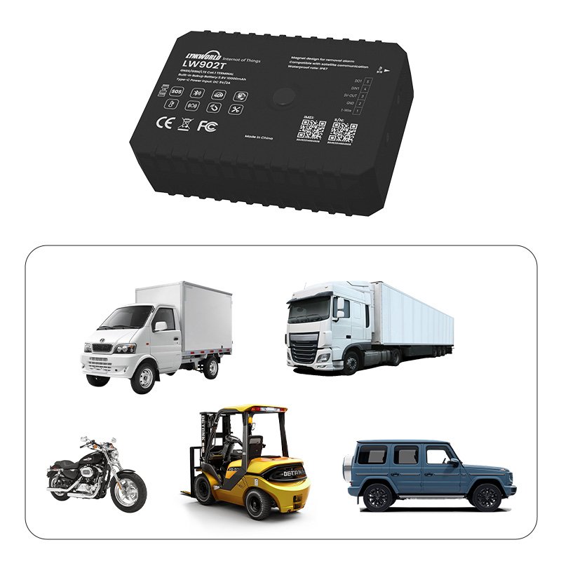 Portable Magnetic GPS Trackers for Vehicles Assets/Containers SOS Car Tracking Waterproof Features 1-Year 4G 2G Compatibility