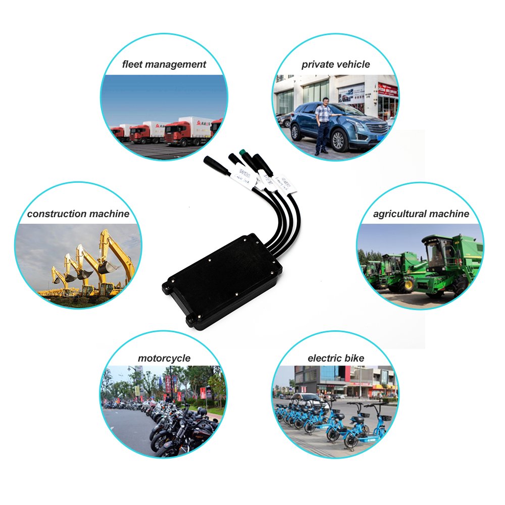 2G 3G 4G Real Time Tracking Gps Electric E Scooter Fleet IOT Ebike Sharing Moped Car Alarm Accurate Positioning Tracker Device