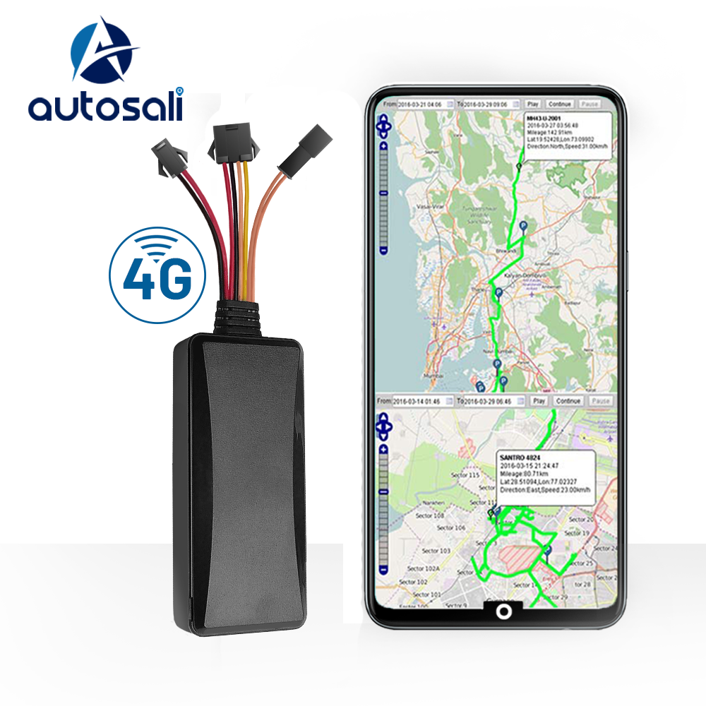 Gps Locator Cell Phone 3Inch Navigation Mini Track Vehicle Car Gsm Gps Tracking Device Gps Tracker With Free App