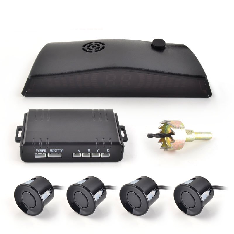 Car Reverse Parking Sensor System Buzzer Radar Alarm Kit Car Parking Sensor Backup Camera