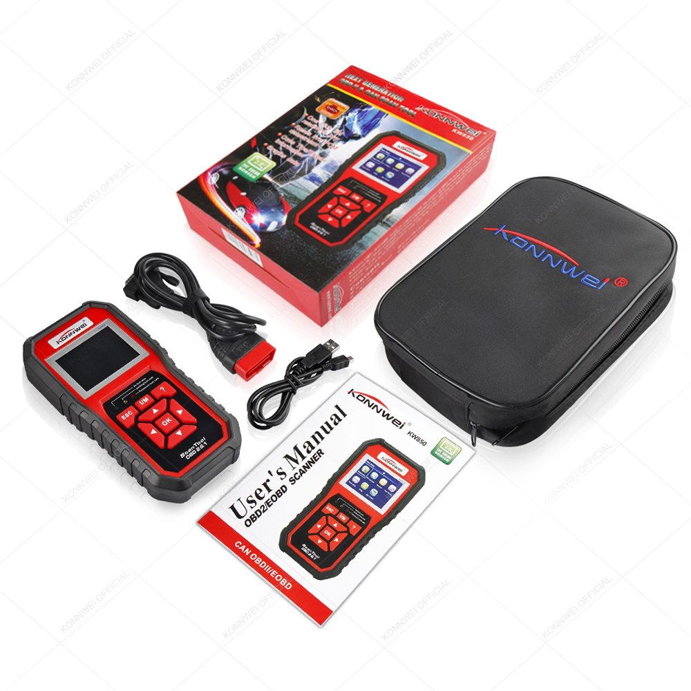 Hot Sale KW850 Auto Diagnostic Scanner OBD2 Scanner Car Diagnostic Tool OBD Code Reader
