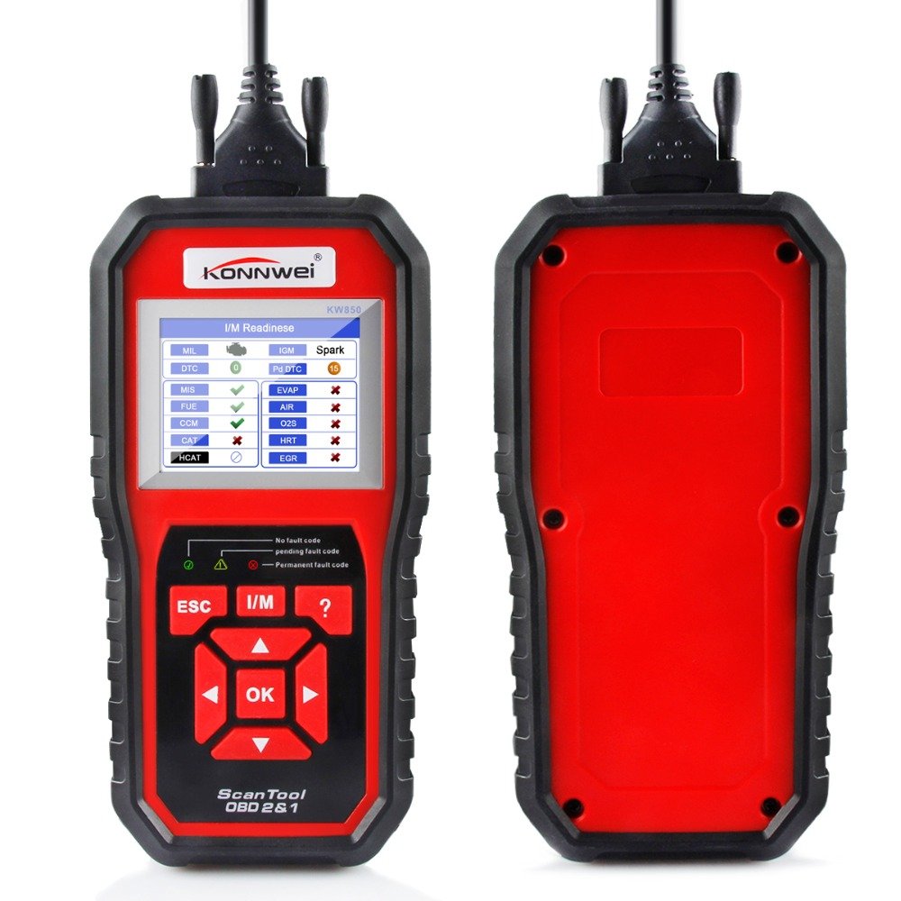 Hot Sale KW850 Auto Diagnostic Scanner OBD2 Scanner Car Diagnostic Tool OBD Code Reader