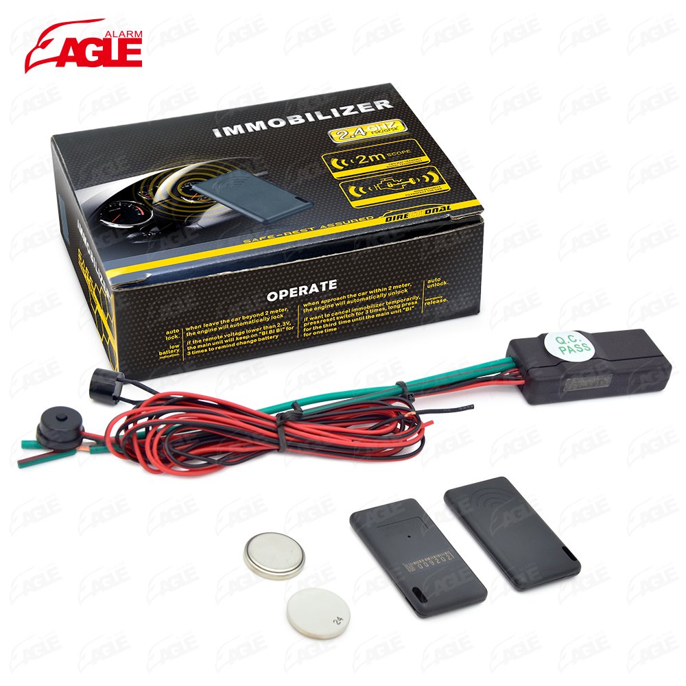 2.4Ghz Stable Signal Immobilizer System Anti-Hijacking Immobilizer Bypass Immobilizer for Cars