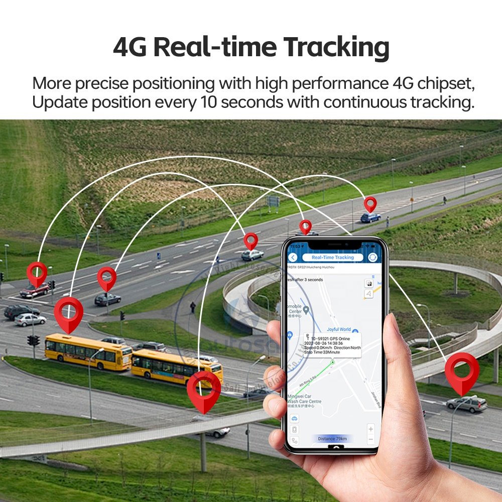 Support Ota Small Gps Locator Motorcycle Navigation Car Tracker Real-Time Gsm Mini Device Gps Tracker Without Sim Card
