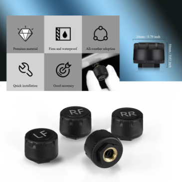 Factory Hot Sells Car Auto Tire Pressure USB TPMS Tire Pressure Alarm Security External Sensors for Car Dvd Player Navigation