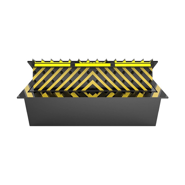Custom Size LED Light Alarm Anti-terrorist Full Automatic Car Remote Control Hydraulic Road Blocker/Jammer Blocker