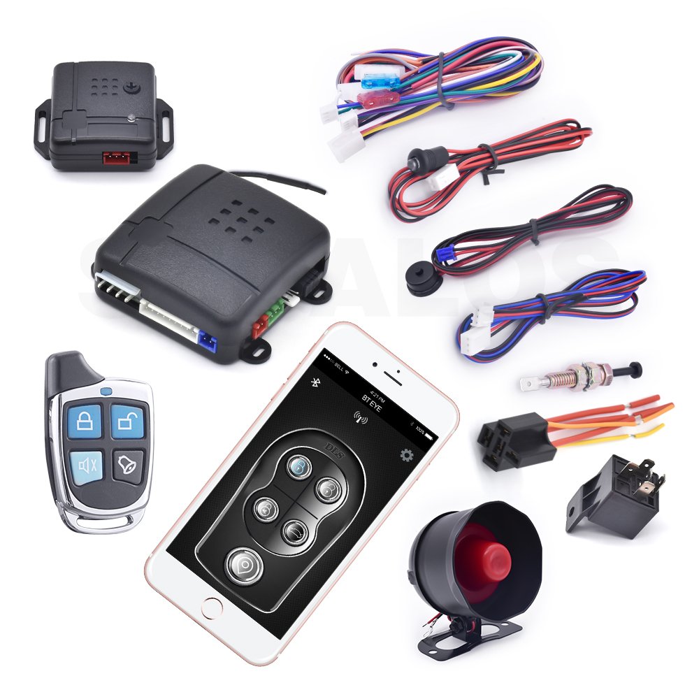 Anti-Robbing Anti-Hijacking Central Door Lock Unlock App Control BT Car Alarms Car Alarm Security System