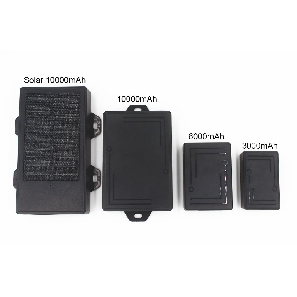 Solar Powered 10000mAh Removal Alarm Magnetic Vehicle 4G GPS for Car Truck Solar GPS Tracker