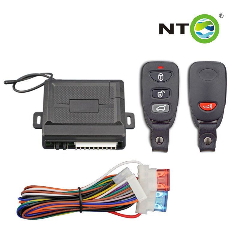 NTO Auto Alarm System Remote Control Universal Door Car Alarms Central Locking Anti-Theft Kit Keyless Entry System Milano