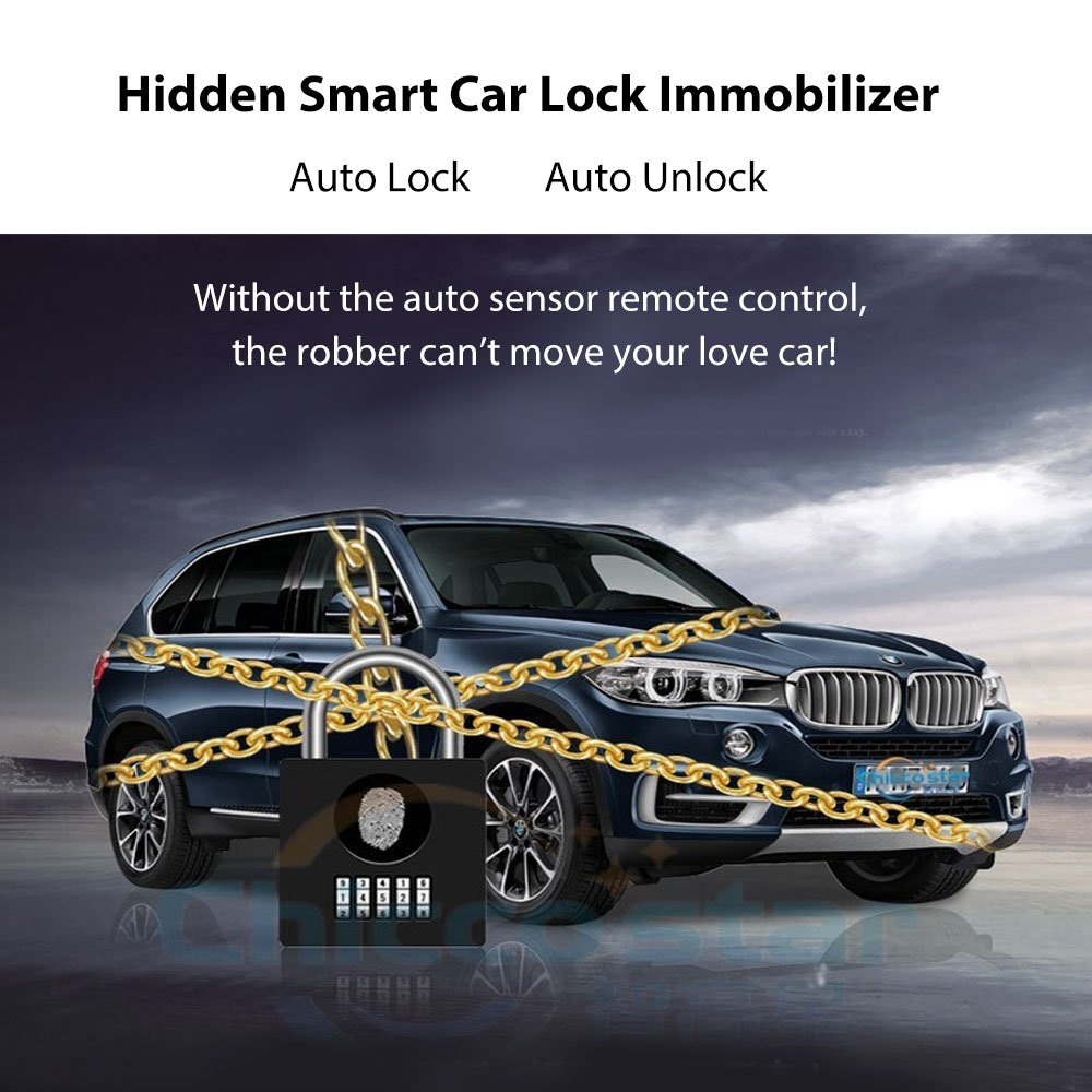 Vjoycar Rfid 2.4ghz Wireless Immobilizer Car Engine Lock Anti Theft Card 12V Car Security System Anti-hijacking Car Alarms
