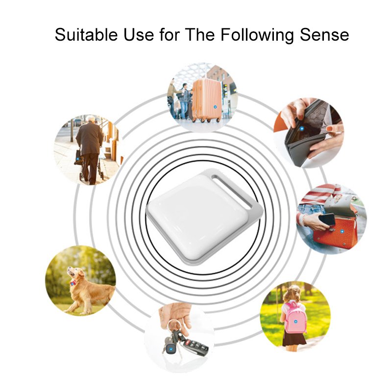 Mini Pet Tracker Smart Tag Key Finder Tag Car Locator Child Dog Tracking Device Pet Tracker Location Anti-lost Alarm