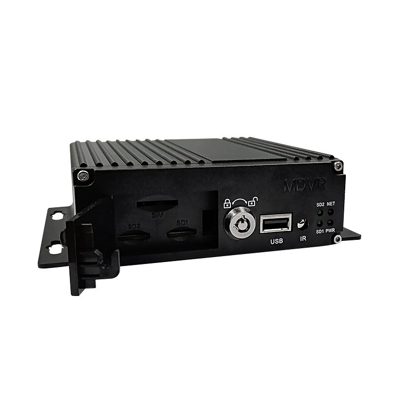 1080P 4CH Mobile Digital Video Recorder TF Card Mobile DVR with CMSV6 Platform for School Bus Van Truck
