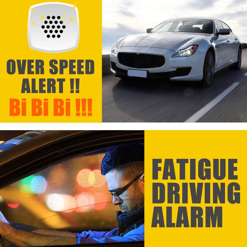 KINGNEED C90 HUD GPS Headup Display Overspeed Alarm Universal Speedometer Car Black Plastic CE Smart 450 Fortwo Speedometer