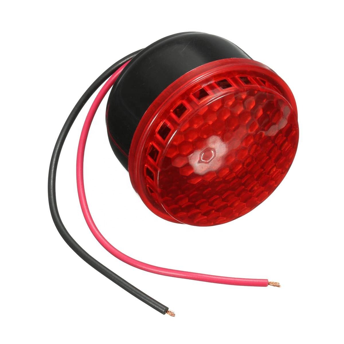 12V-24V 105dB Reverse Horn Beeper Horn Vehicle Auto Warning Back up Car Reversing Alarm Speaker Buzzer Siren With Wire & Light