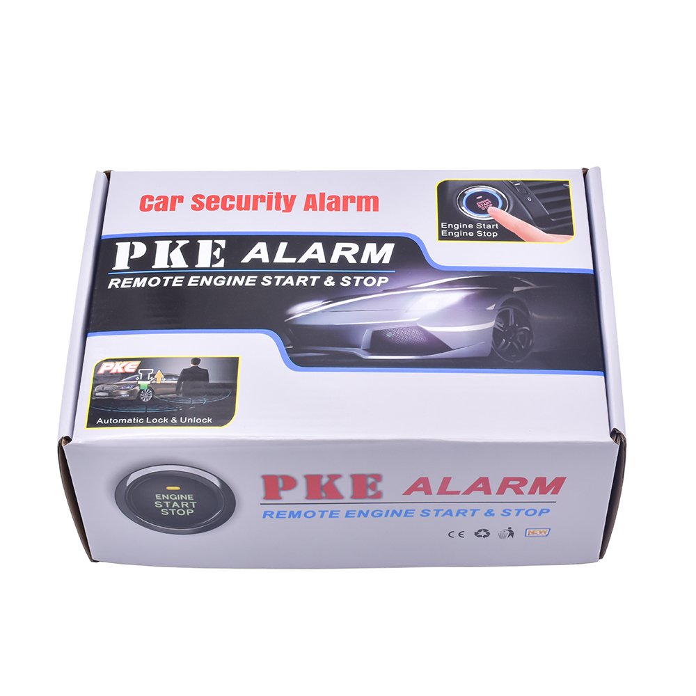Universal Auto Start Stop Keyless Entry Engine Start Alarm System Push One-button Start Vehicle Remote Starter Smart Car System