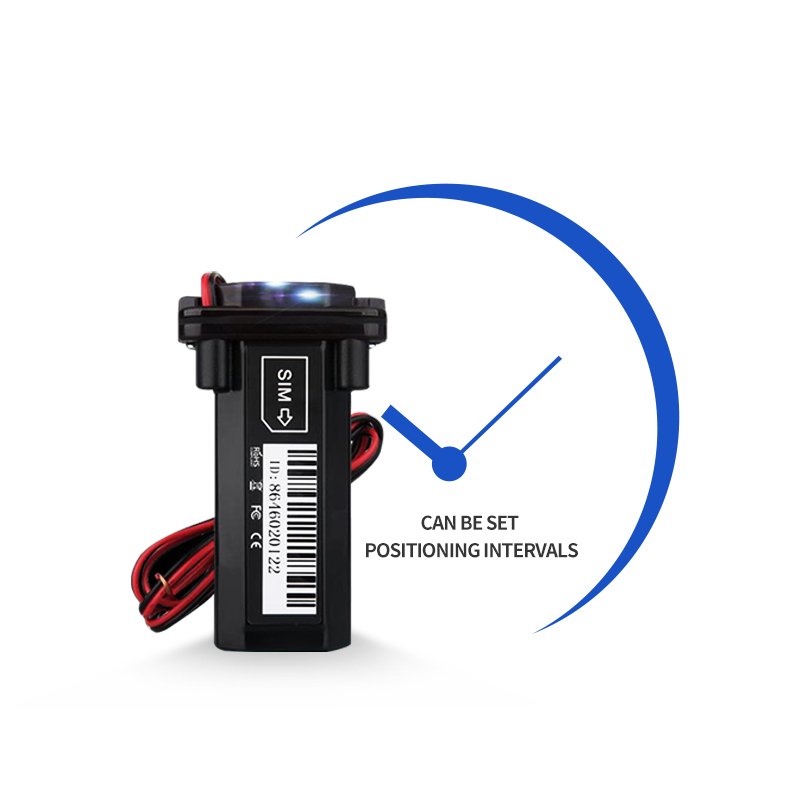 Hidden Car Accurate Trackers Gps Geofence Alarm 4 Wires Relay Gps Aika Software Anti Car Theft tracker