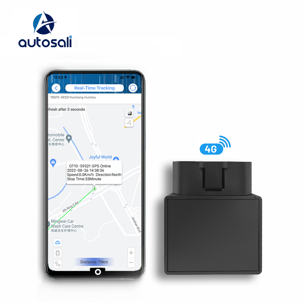 China Factory OBD 4G GPS Navigation Free Platform Mini Car Tracking Device Manufacturer Direct Sales GPS Tracker