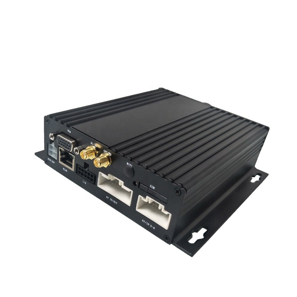 Ahd 720P 1080p 4G GPS G-sensor Auto Download DSM ADAS 6Ch SD Card BUS MDVR System Mobile Dvr Car Taxi Video Recorder System
