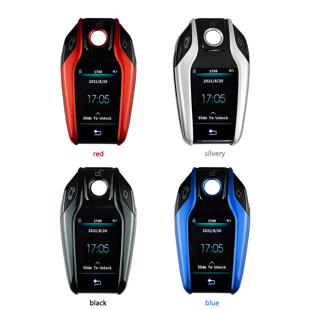 Universal Car Alarm System Lcd Smart Key With Touch Screen Auto Keyless Entry for All Cars