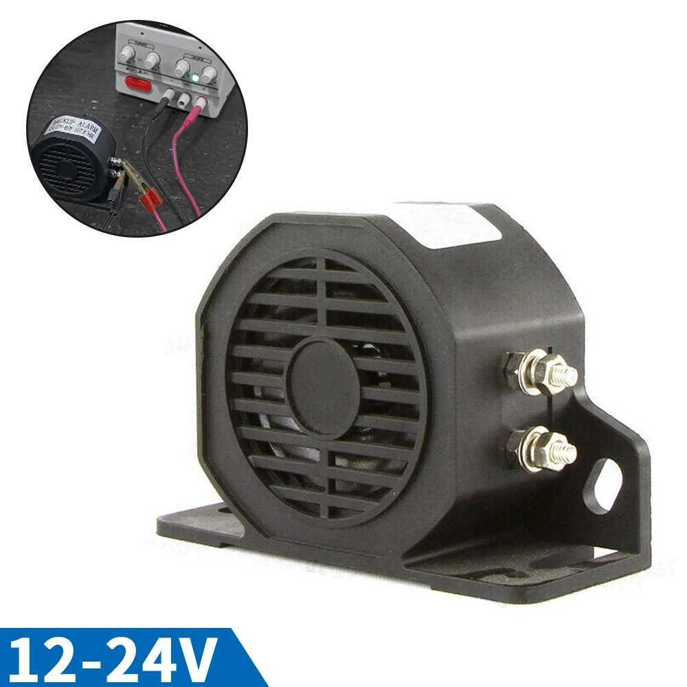 102db Universal Reverse Buzzer 12-24V Truck Backup Warning Beeper Alarm Waterproof for Vehicle Reversing Reminders