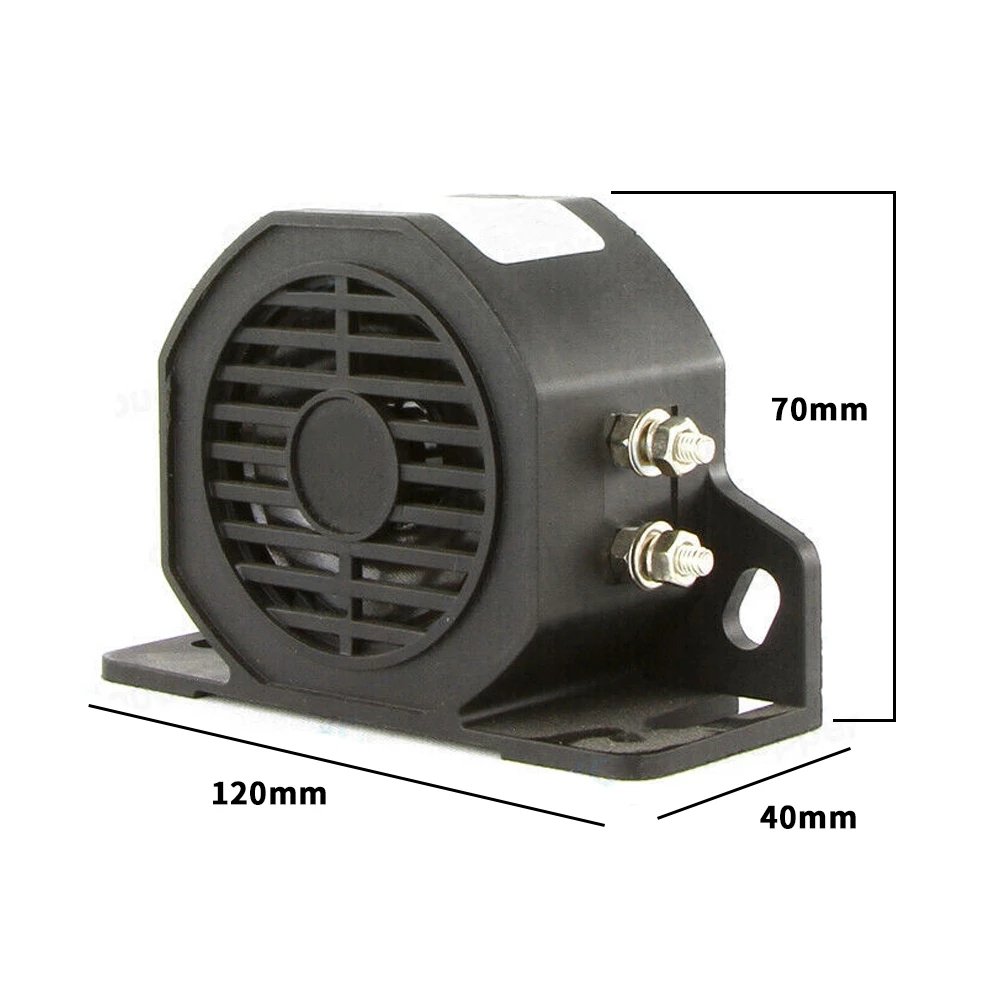 102db Universal Reverse Buzzer 12-24V Truck Backup Warning Beeper Alarm Waterproof for Vehicle Reversing Reminders