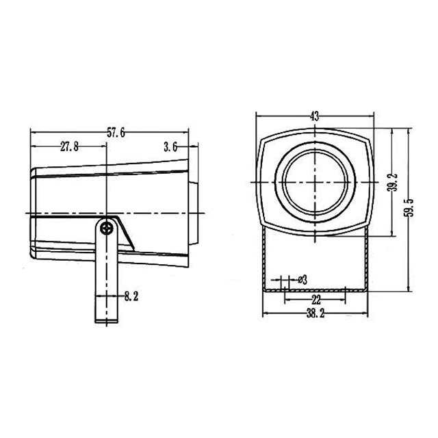 Promata Typical Product Bee Bee Reversing Alarm with 5 Different Warning Sound Choices