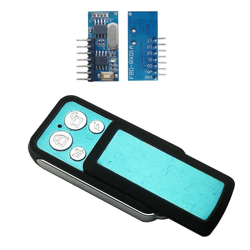 Remote Control R433a Door Opener Universal 4 Button Remote Control Radio Longrange Relay 433mhz Wireless Rf Remote Control