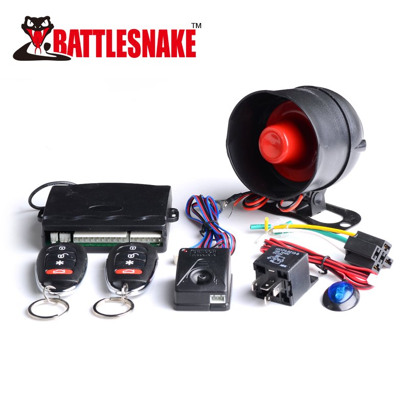 South America Market Hot Selling Universal One Way Car Alarm System with Compact Anti-hijacking Design