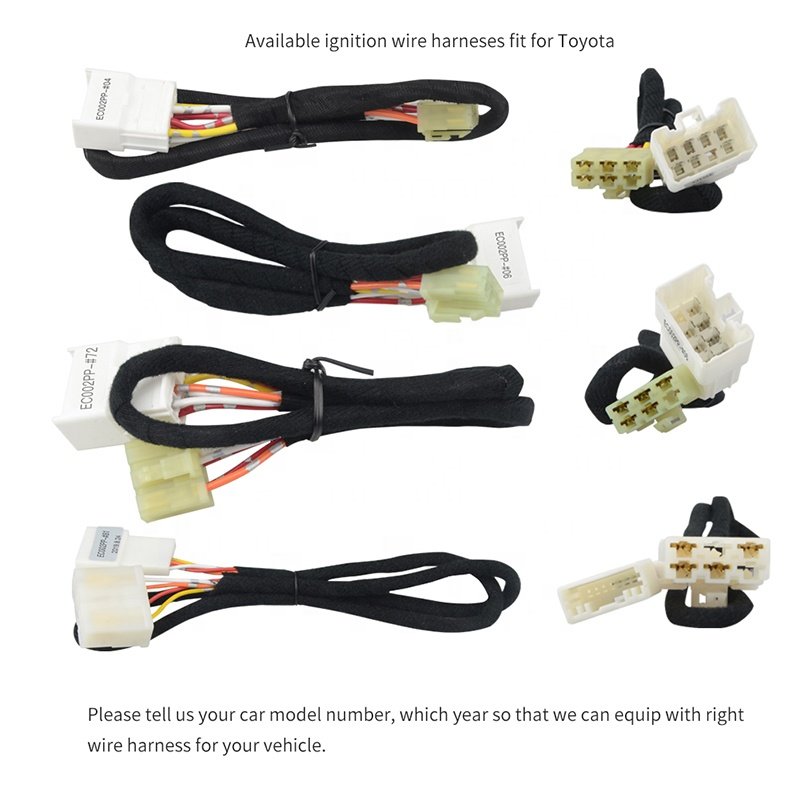 EASYGUARD Plug & Play CAN BUS Fit for Camry 06-14 PKE Car Alarm System Push Button Starter Smart Key Remote Starter