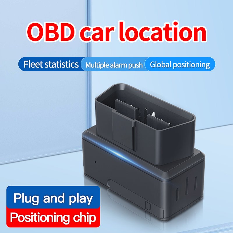 Mini OBD GPS Tracker Real-Time Location Detector Car Alarm & Anti-Theft Tracking Device With 4G & 2G Network Capacity