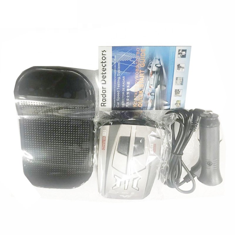 Speed Over Alarm Hot Car Radar Detector V9 LED Display Driving Safely V 9 Car Anti Speed Camera Signal Warning Radar Detector