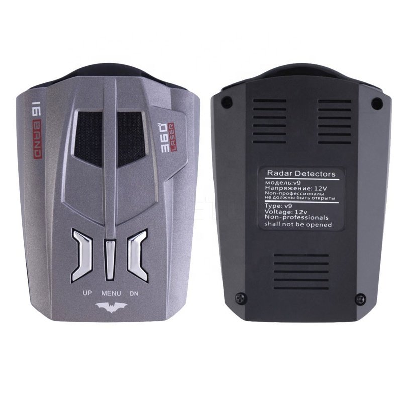 Speed Over Alarm Hot Car Radar Detector V9 LED Display Driving Safely V 9 Car Anti Speed Camera Signal Warning Radar Detector