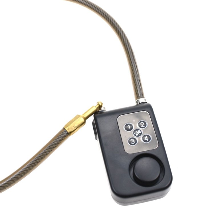 Electronic Password Alarm Cycling Security Lock Motor Bike Alarm Bike Bicycle Anti-theft Lock