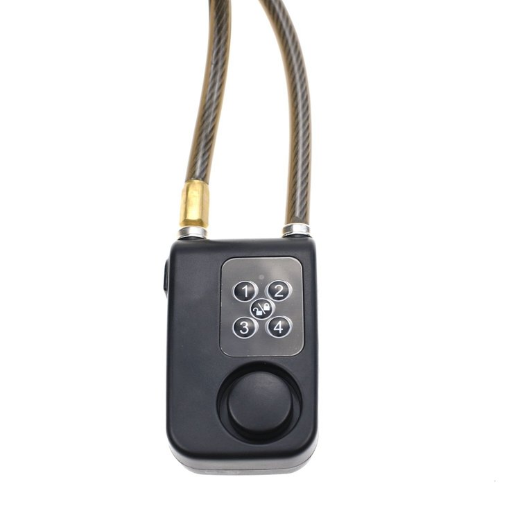 Electronic Password Alarm Cycling Security Lock Motor Bike Alarm Bike Bicycle Anti-theft Lock