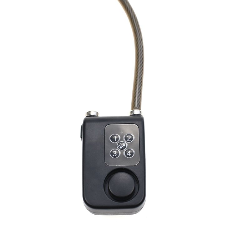 Electronic Password Alarm Cycling Security Lock Motor Bike Alarm Bike Bicycle Anti-theft Lock