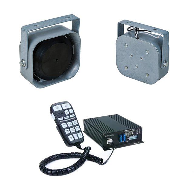 New Design 100W-200W Warning Speaker 130db Emergency Warning Car Alarm Siren Horn Speaker