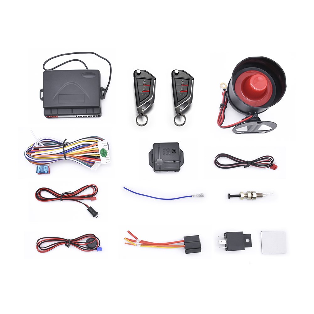 SZDALOS G07 One Way Car Alarm Buil-in Central Door Lock Keyless Entry Anti-theft System