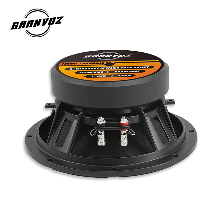 Factory Price Sound High End and Quality Neodymium Magnets Car Audio Speakers 8 Inches Slim and Flat Mount, 4 Ohms