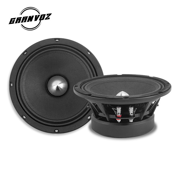 Factory Price Sound High End and Quality Neodymium Magnets Car Audio Speakers 8 Inches Slim and Flat Mount, 4 Ohms