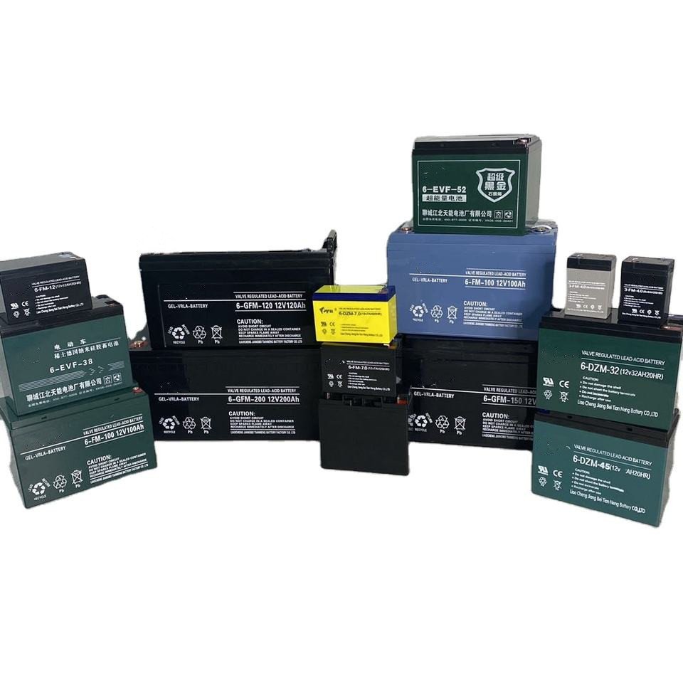 12v 6-dzm-20ah 32ah 38ah 45ah Electric Bicycles/scooters/ Wheelchairs Rechargeable 6 Evf 32 Lead Acid Battery