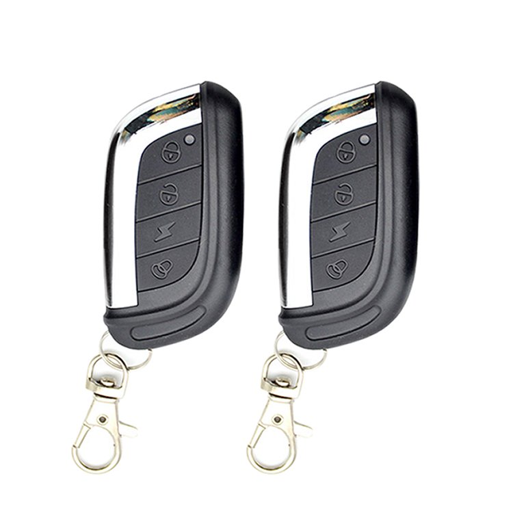 Fashion Design 4 Button Wireless Rf Remote Control Switch Car Alarm Transmitter Door Controller