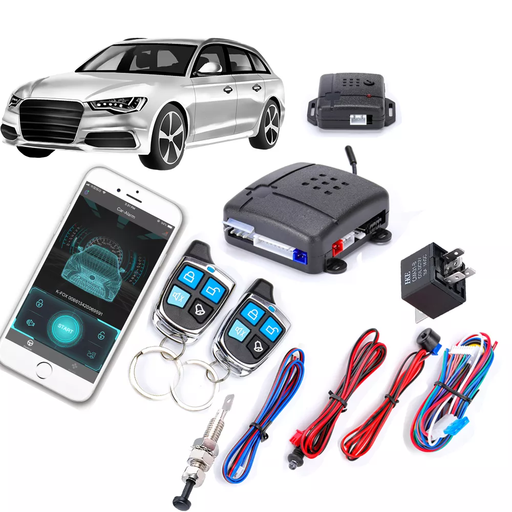 Smart Car Alarms Phone APP Car Alarm System Remote Antihijack Car Alarm Security